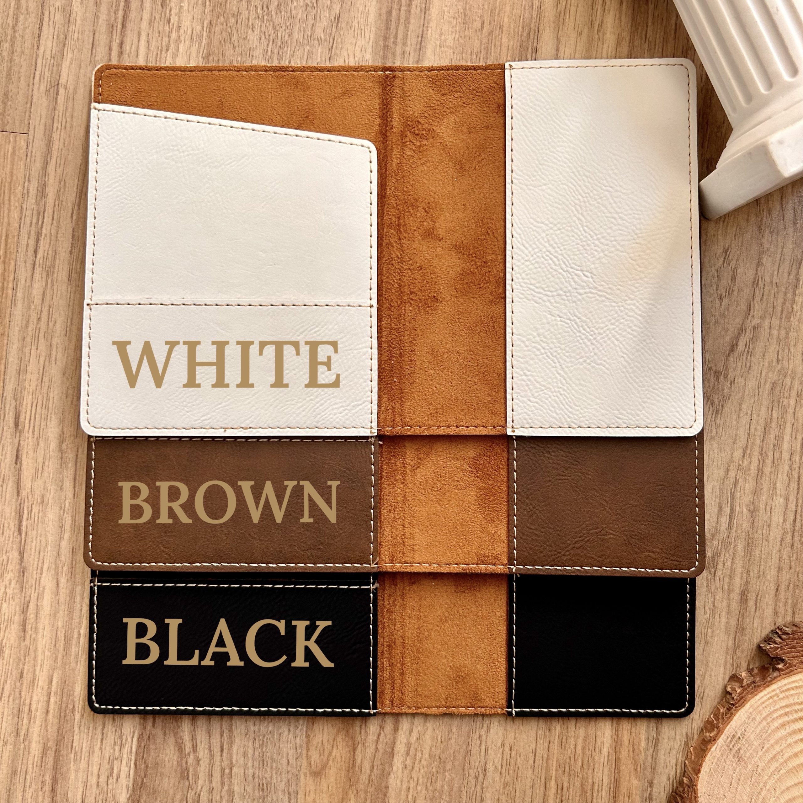 Personalized Soft Leather Passport Cover